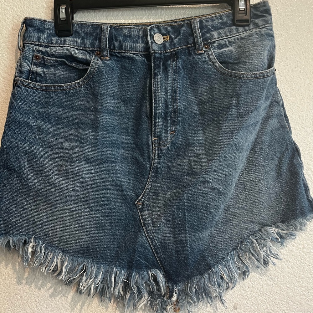 Free people raw hem‎ skirt